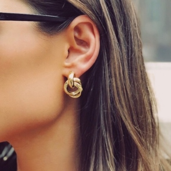 Jewelry - LAST ONE!!! Gold Hoops